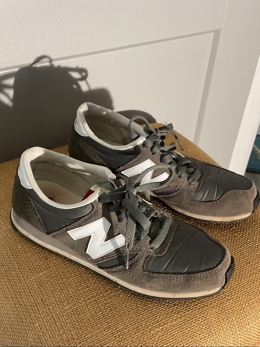 New Balance Gray Blue and White Women's Sneakers